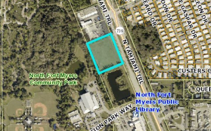 Pictures of Land property located at 2189 N Tamiami Trail, North Fort Myers, FL 33903 for sales - image #1