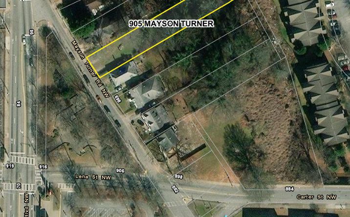 Pictures of Land property located at 905 Mayson Turner Rd NW, Atlanta, GA 30314 for sales - image #1