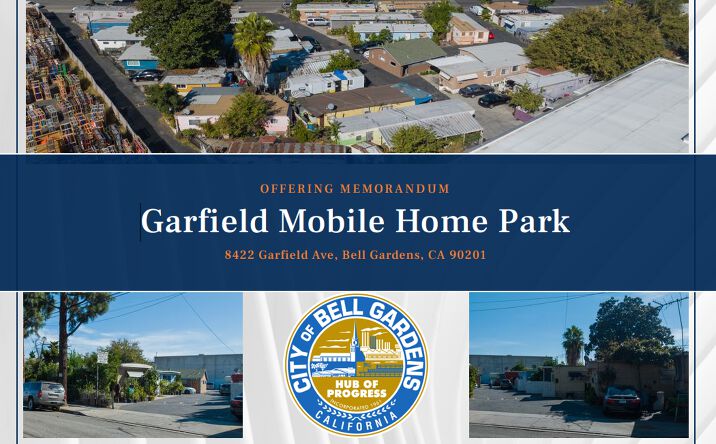 Pictures of Mobile Home Park, Multifamily property located at 8422 Garfield Ave, Bell Gardens, CA 90201 for comps - image #1