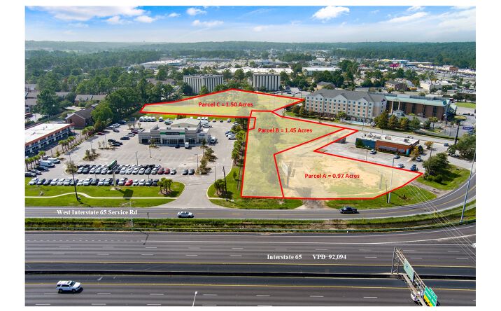 Pictures of Land property located at 836 West Interstate 65 Service Rd S, Mobile, AL 36609 for sales - image #1