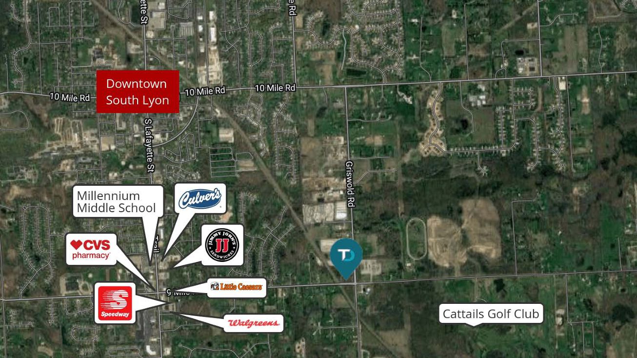 22269 Griswold Rd Lyon Township, South Lyon, MI 48178 Industrial Property for Sale 1.75
