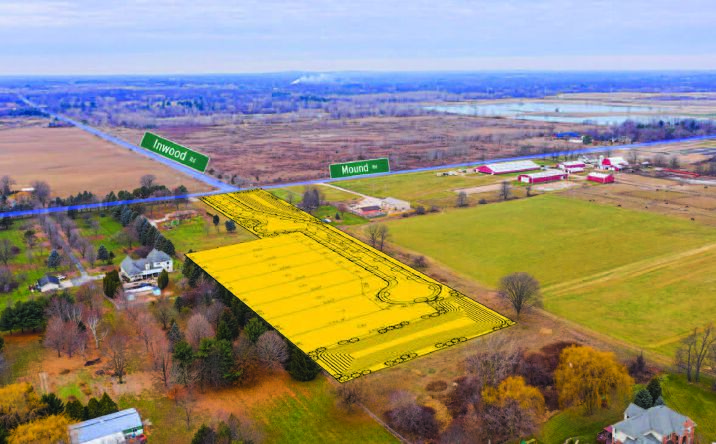 Pictures of Land property located at 63920 Mound Rd, Washington, MI 48095 for sales - image #1