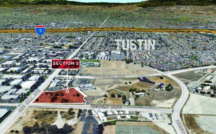 Pictures of Land property located at NEC Red Hill Ave & Victory Rd, Tustin, CA 92782 for sales - image #1