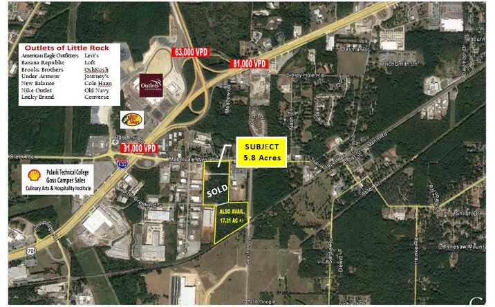 Pictures of Land property located at 11205 Mabelvale West Rd, Little Rock, AR 72103 for sales - image #1