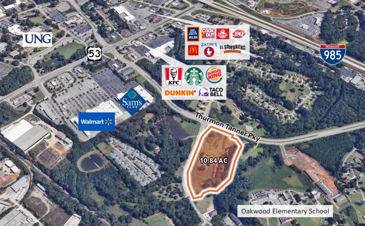 Pictures of Land property located at 4300 Oakwood Rd, Oakwood, GA 30566 for sales - image #1