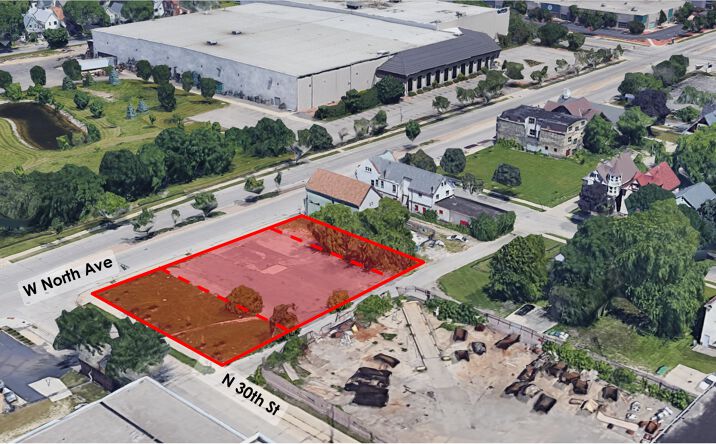 Pictures of Land property located at 2917 W North Ave, Milwaukee, WI 53208 for sales - image #1