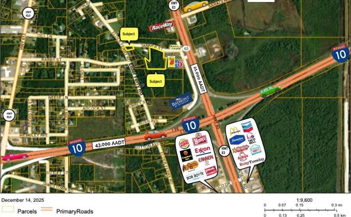 Pictures of Land property located at Tanner St, Moss Point, MS 39563 for sales - image #1