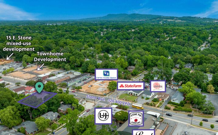 Pictures of Land, Mixed Use, Retail property located at 208 E Stone Ave, Greenville, SC 29609 for sales - image #1