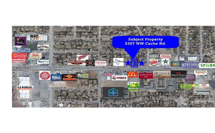 Pictures of Land property located at 3307 NW Cache Rd, Lawton, OK 73505 for sales - image #1
