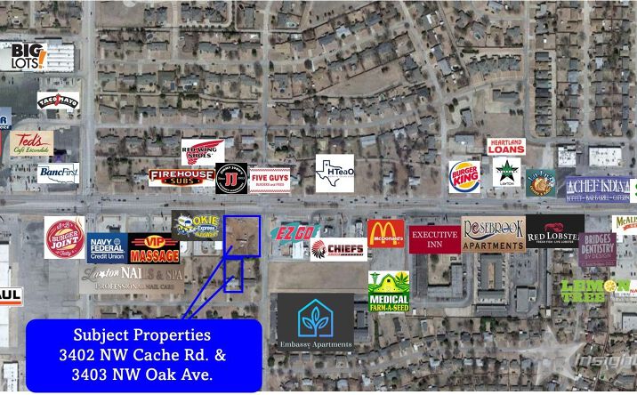 Pictures of Land property located at 3402 NW Cache Rd, Lawton, OK 73505 for sales - image #1