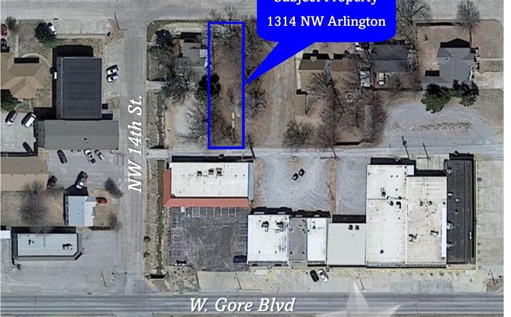 Pictures of Land property located at 1314 NW Arlington Ave, Lawton, OK 73505 for comps - image #1