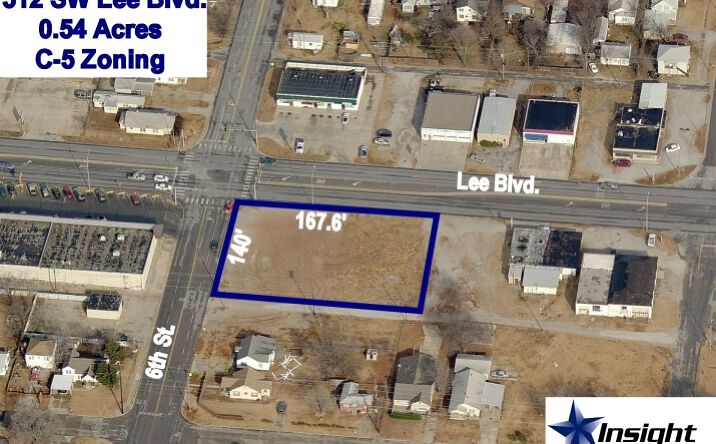Pictures of Land property located at 512 SW Lee Blvd, Lawton, OK 73501 for sales - image #1