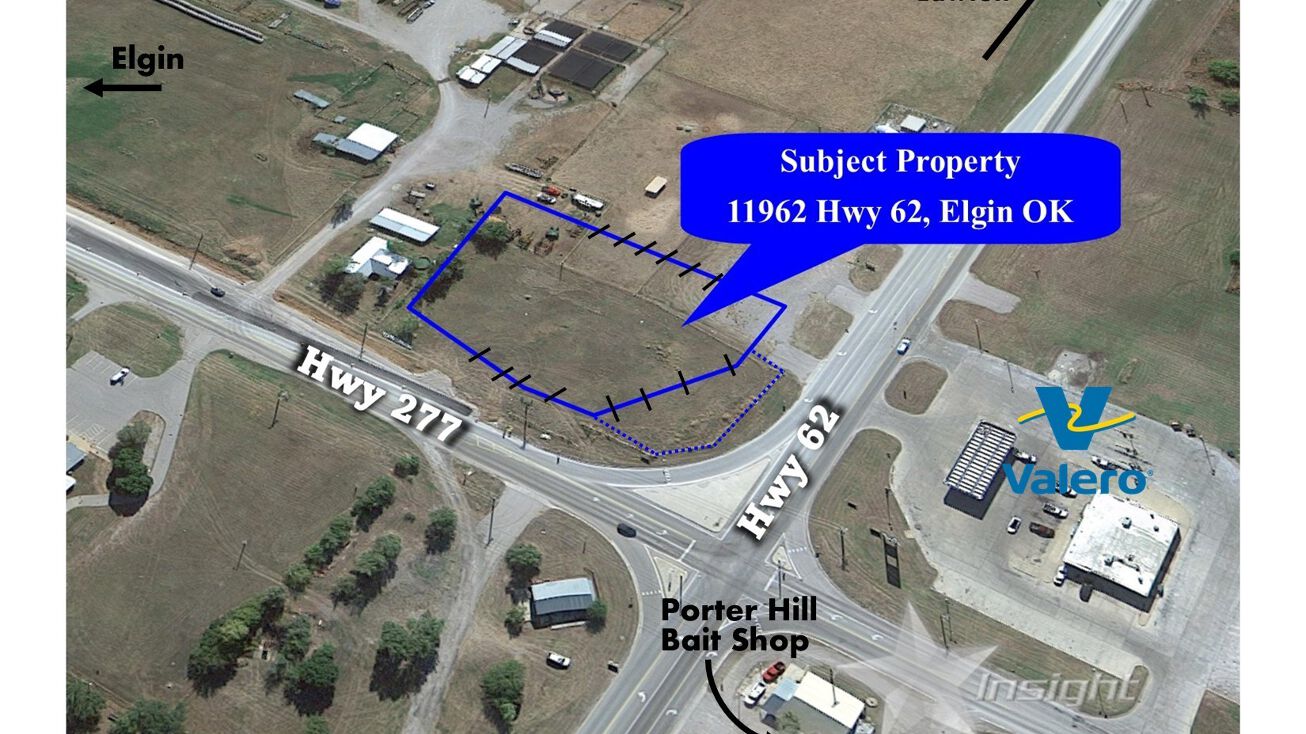 11962 US62, Elgin, OK 73538 Land for Sale 11962 Hwy 62