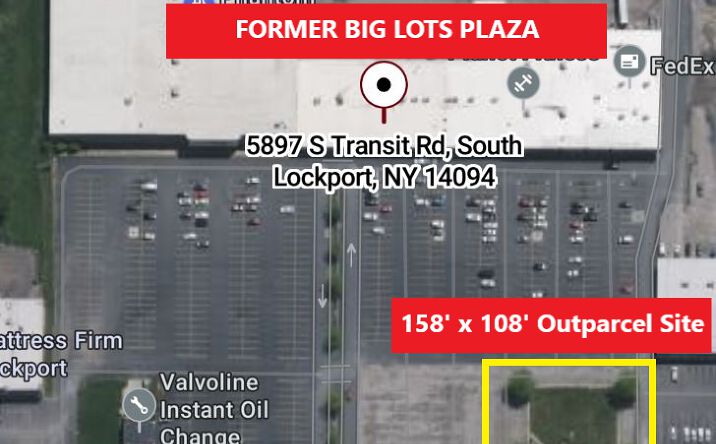 Pictures of Land property located at 5897 S Transit Rd, Lockport, NY 14094 for lease - image #1