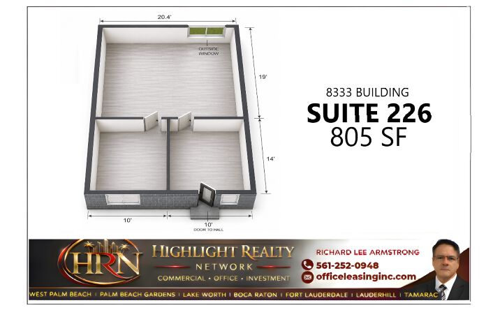 Pictures of Office property located at 8333 W McNab Rd, Tamarac, FL 33321 for lease - image #1