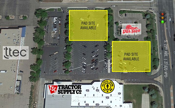 Pictures of Retail, Land, Restaurant property located at S 23rd Ave, Greeley, CO 80631 for lease - image #1