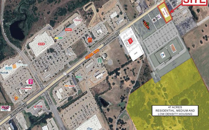 Pictures of Retail, Land, Restaurant property located at Highway 377 & Nichols Court, Granbury, TX 76049 for lease - image #1