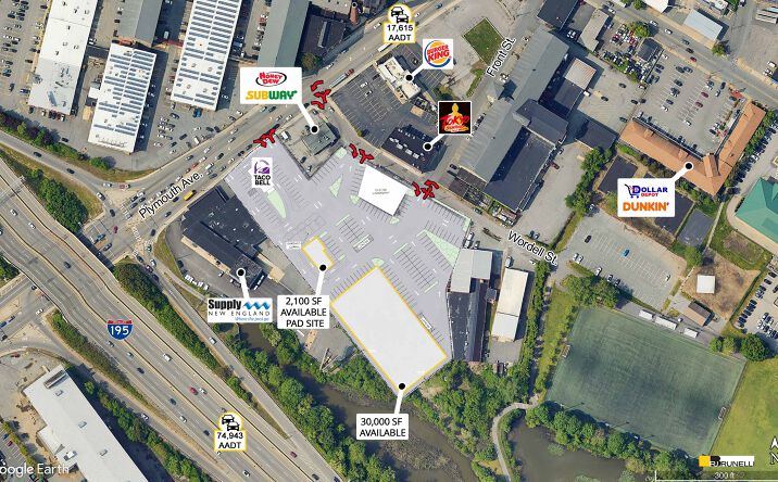 Pictures of Retail, Restaurant property located at 139 Front St, Fall River, MA 02721 for lease - image #1
