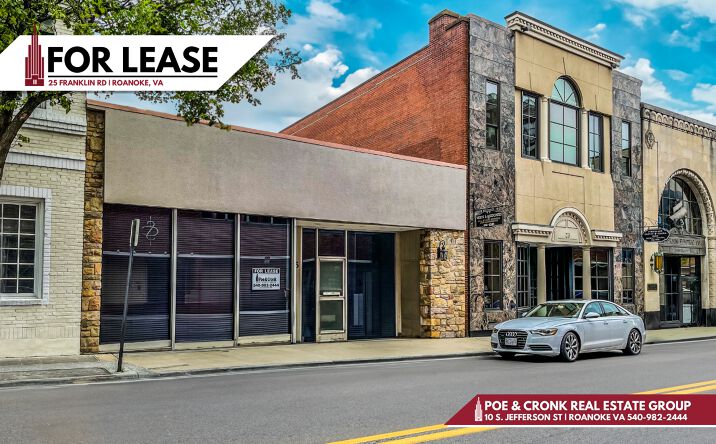Pictures of Retail, Office property located at 25 Franklin Rd SW, Roanoke, VA 24011 for lease - image #1
