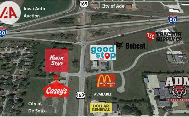 Pictures of Land property located at 1101 Guthrie St, De Soto, IA 50069 for lease - image #1
