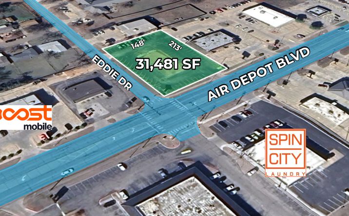 Pictures of Restaurant property located at 1009 S Air Depot Blvd, Midwest City, OK 73110 for lease - image #1