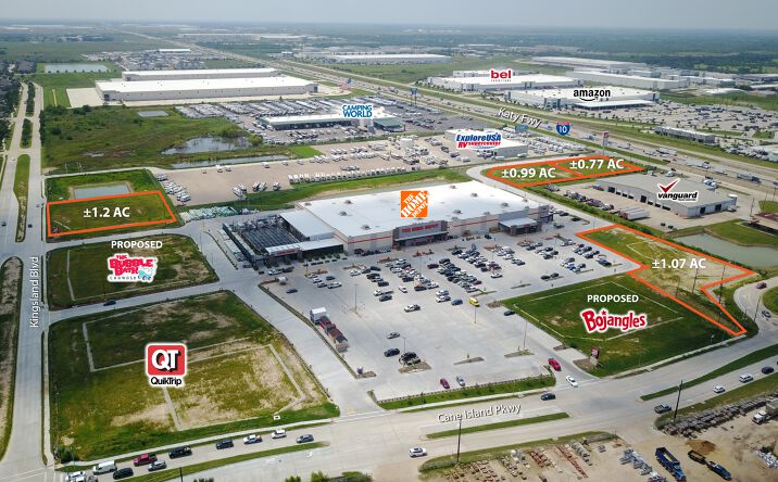Pictures of Retail, Land property located at I-10 & Cane Island Pkwy, Katy, TX 77494 for lease - image #1