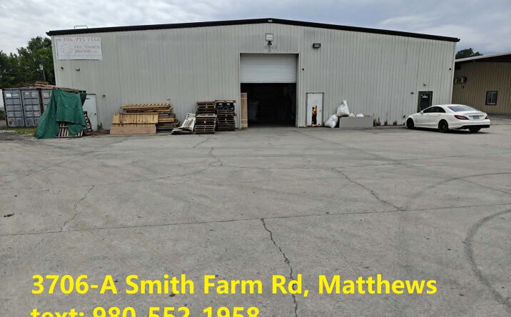 Pictures of Industrial property located at 3706 Smith Farm Road, Matthews, NC 28104 for lease - image #1