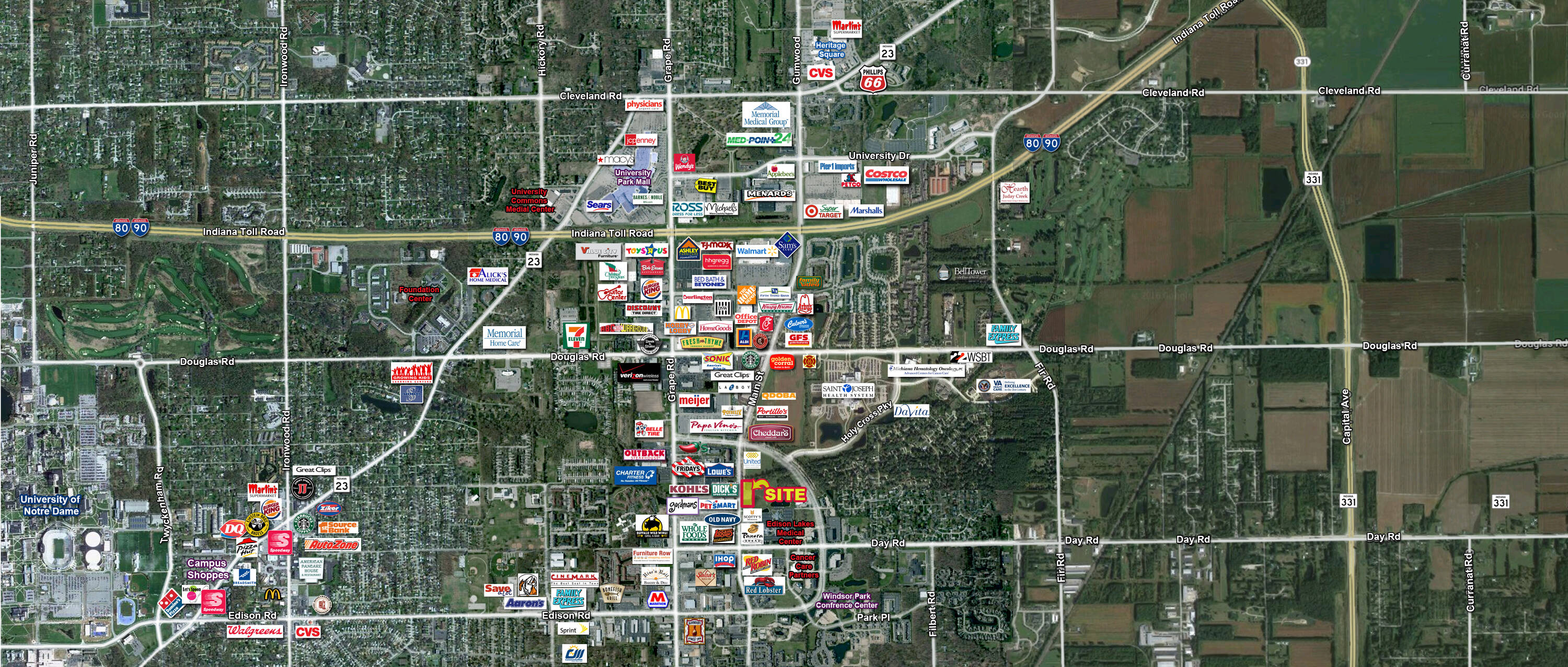 4360 N Main St, Mishawaka, IN 46545 Land for Lease Main Street Land (Former 17A Parcel)