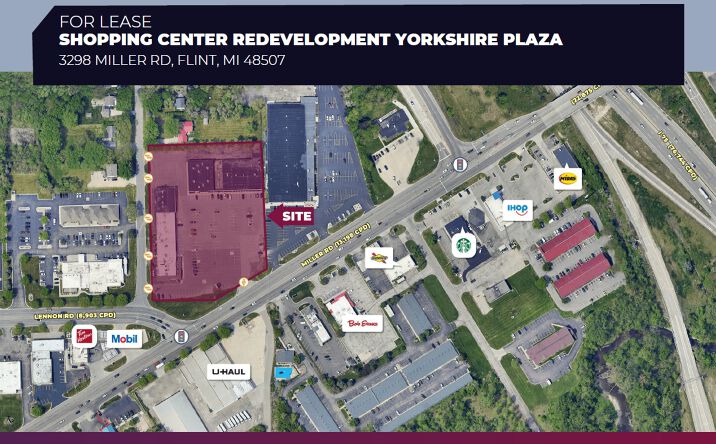 Pictures of Retail, Land property located at 3298 Miller Rd, Flint, MI 48532 for lease - image #1