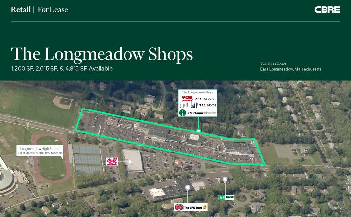 Pictures of Retail property located at 724 Bliss Rd, Longmeadow, MA 01106 for lease - image #1