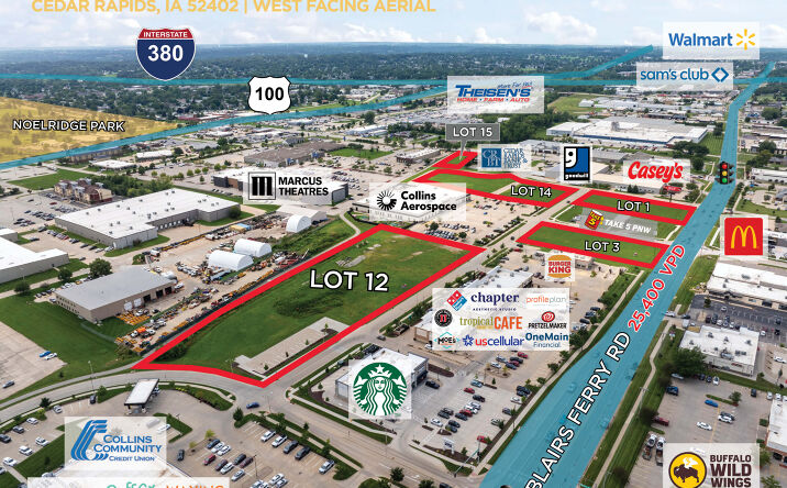Pictures of Land property located at 1301 Skylee Dr NE, Cedar Rapids, IA 52402 for lease - image #1