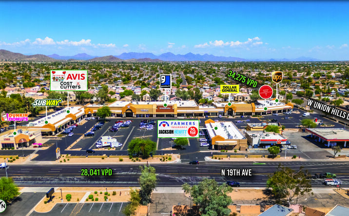 Pictures of Retail property located at NEC 19th Ave & Union Hills Dr, Phoenix, AZ 85027 for lease - image #1