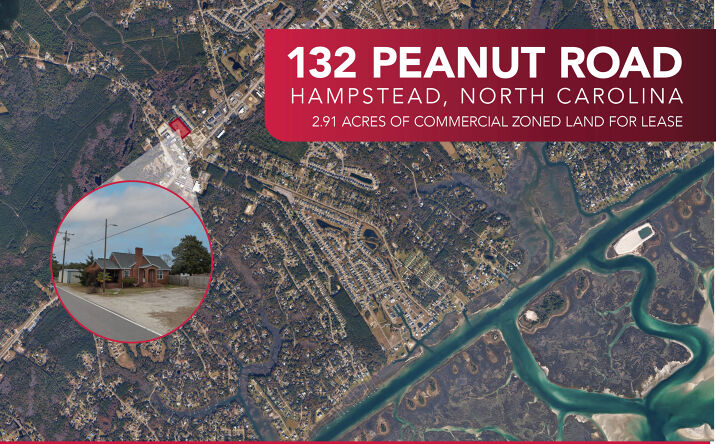 Pictures of Office, Land property located at 132 Peanut Rd, Hampstead, NC 28443 for lease - image #1