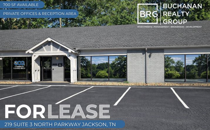 Pictures of Office property located at 219 North Pkwy, Jackson, TN 38305 for lease - image #1