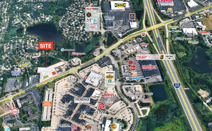 Pictures of Land, Restaurant property located at 672 E Boughton Rd, Bolingbrook, IL 60440 for lease - image #1
