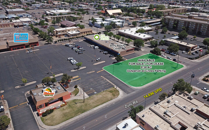 Pictures of Land property located at 5555 Zuni Rd SE, Albuquerque, NM 87108 for lease - image #1