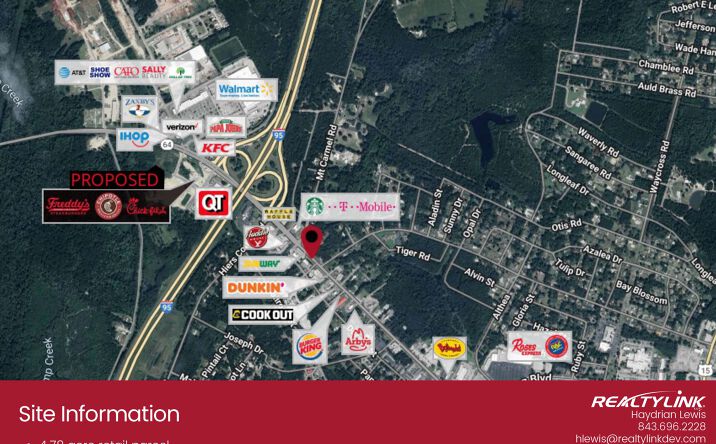 Pictures of Retail, Land property located at 1536 Bells Hwy, Walterboro, SC 29488 for lease - image #1