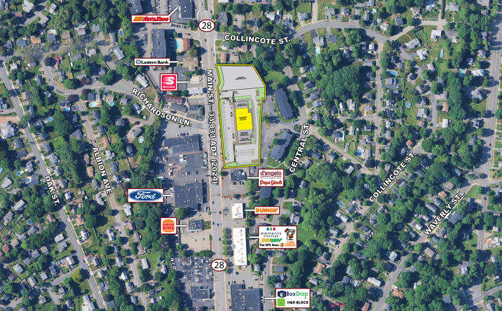 Pictures of Retail, Land property located at 168 Main St, Stoneham, MA 02180 for lease - image #1