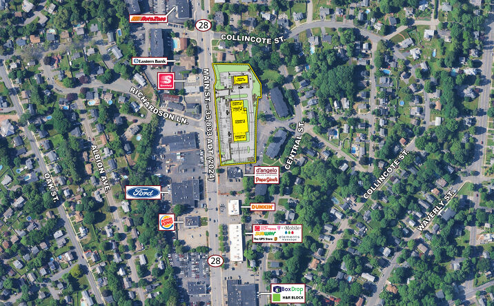 Pictures of Retail, Land property located at 168 Main St, Stoneham, MA 02180 for lease - image #1