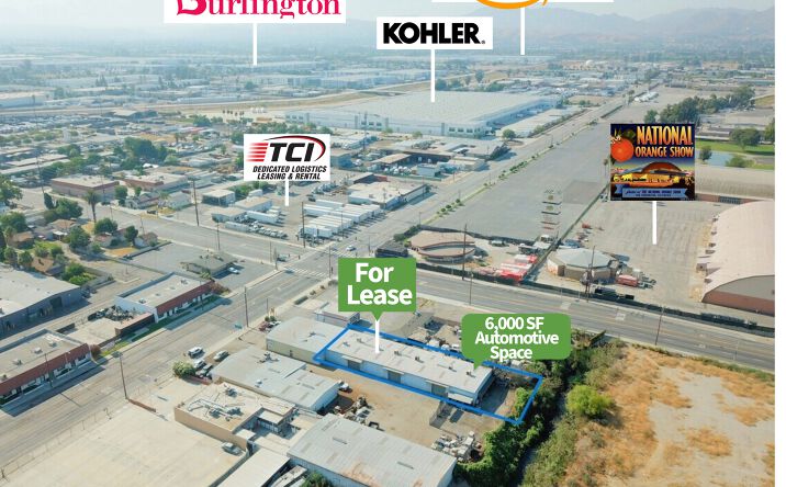 Pictures of Industrial property located at 460 S Arrowhead Ave, San Bernardino, CA 92408 for lease - image #1
