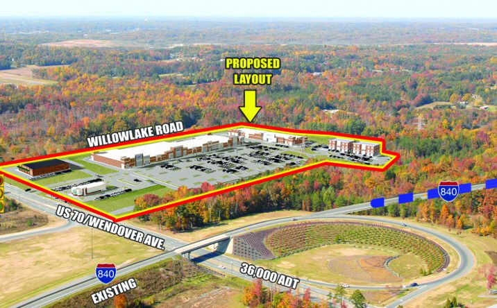 Pictures of Land property located at 200 Willowlake Rd, Greensboro, NC 27405 for lease - image #1