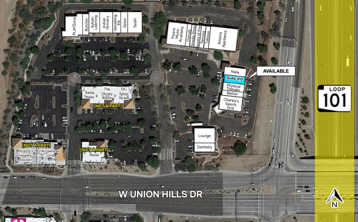 Pictures of Retail property located at 8110-8190 W Union Hills Drive, Glendale, Arizona, Glendale, US 85308 for lease - image #1