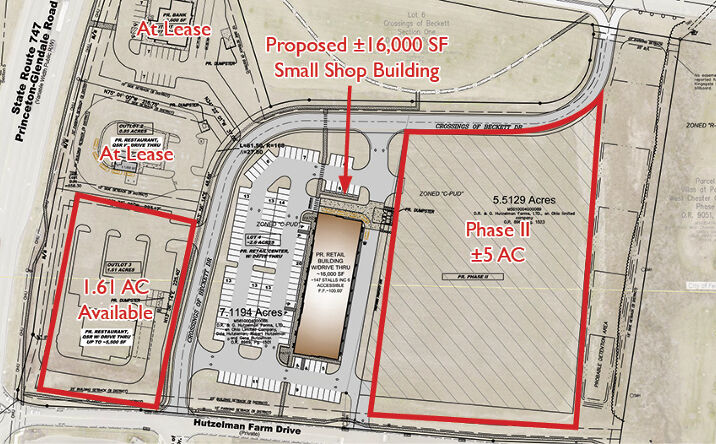 Pictures of Retail, Land property located at Sr 747 & tylersville road, West Chester, OH 45069 for lease - image #1