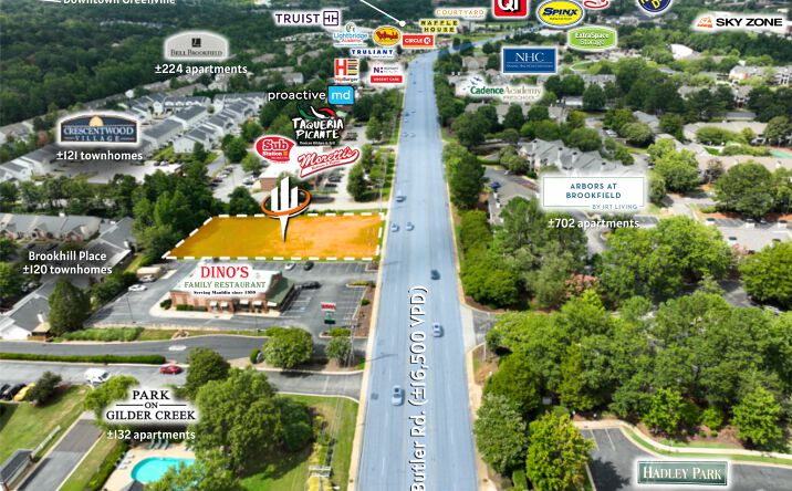 Pictures of Retail property located at 779 E Butler Rd, Mauldin, SC 29662 for lease - image #1