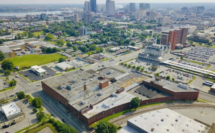Pictures of Industrial property located at 1100 W Broadway, Louisville, KY 40203 for lease - image #1