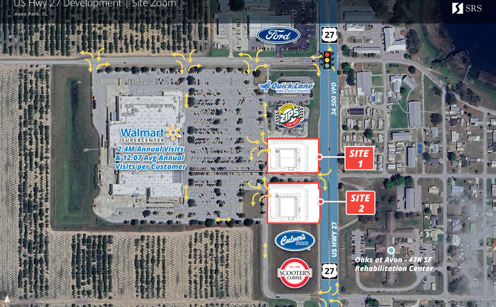 Pictures of Land property located at 1101 & 1031 US Hwy 27, Avon Park, FL 33825 for lease - image #1