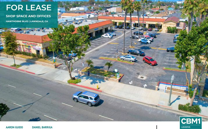 Pictures of Retail, Office property located at 15625-15705 Hawthorne Blvd, Lawndale, CA 90260 for lease - image #1