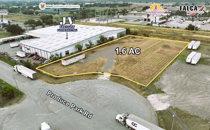 Pictures of Land property located at 906 E Produce Park Road, Hidalgo, TX 78557 for lease - image #1