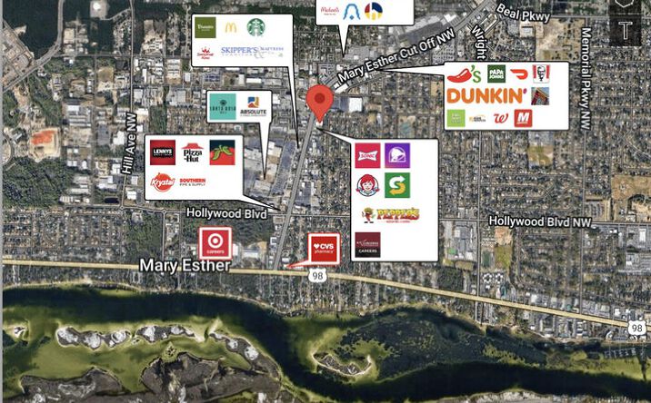 Pictures of Retail, Industrial property located at 481 Mary Esther Blvd, Mary Esther, FL 32569 for lease - image #1