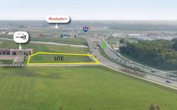 Pictures of Land property located at 420 24th Ave W, West Fargo, ND 58078 for lease - image #1